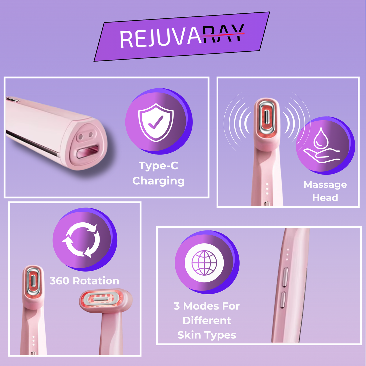 RejuvaWand - 7 in 1 Light Therapy V2